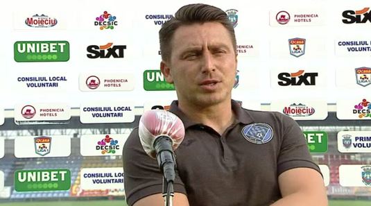 Ilie Poenaru nu o subestimează pe Dinamo: "Pentru noi va fi un meci foarte greu, dar sperăm să obţinem a cincea victorie la rând"