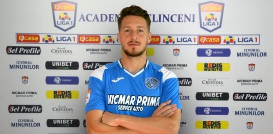 OFICIAL | Al doilea transfer la Clinceni într-o singură zi. Un fotbalist cu experienţă în Liga 1 a semnat cu Academica 