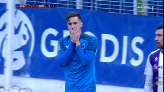 VIDEO | O nouă victorie pentru Academica, 1-0 cu FC Argeş. Clinceni este pe loc de play-off