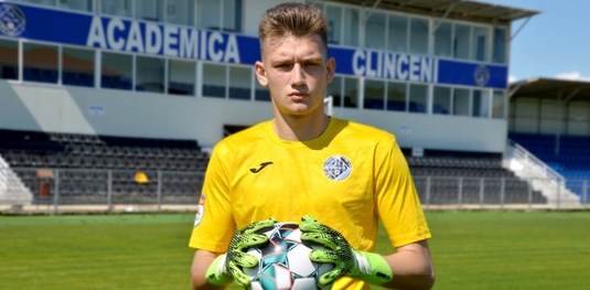 Tânărul portar Ştefan Dobre a făcut saltul spre Liga 1. Cu ce formaţie a semnat