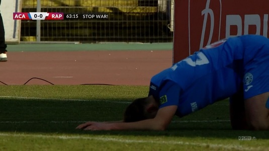 VIDEO | Ratarea sezonului în Liga 1! Luca Florică a dat pe lângă minge din câţiva metri