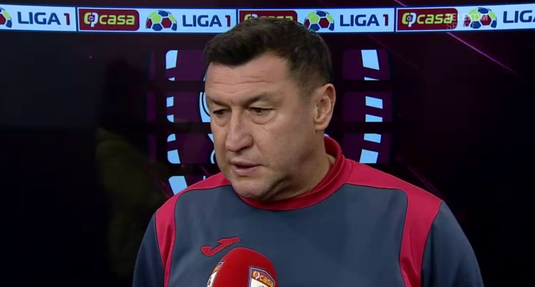 VIDEO | Viorel Moldovan a aruncat vina înfrângerii cu CFR pe jucătorii săi: "Ne-am întors la ale noastre"