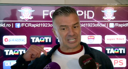 VIDEO | Rapid a câştigat şi a încheiat anul pe podium, Pancu a continuat răfuiala cu oamenii din club: "Există probleme interne! Poate unii cred că sunt arogant". Vin intăririle pentru giuleşteni, în iarnă