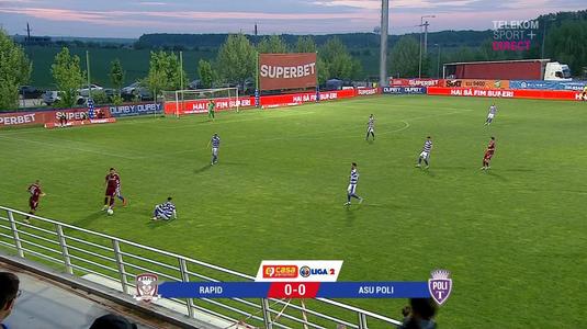VIDEO | Rapid - ASU Poli 1-0. Super golul lui Sefer a decis meciul! Încă un pas spre Liga 1 pentru giuleşteni