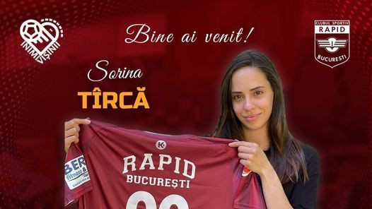 OFICIAL | Sorina Tîrcă a semnat cu Rapid!