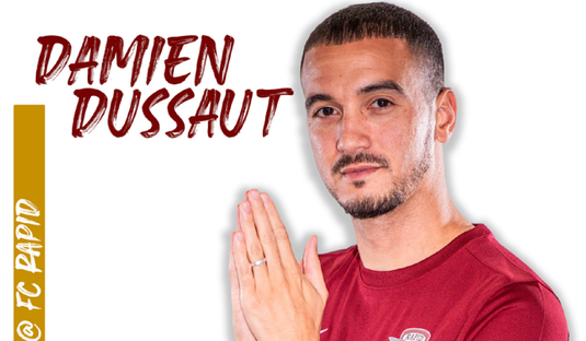OFICIAL | Rapid, un nou transfer. Damien Dussaut a semnat cu giuleştenii: ''Sunt foarte bucuros să fiu aici”