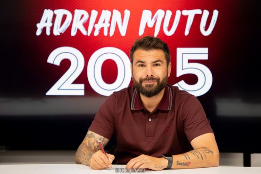 OFICIAL | Adrian Mutu şi-a prelungit contractul cu Rapid până în 2025: "E un vot de încredere din partea clubului"