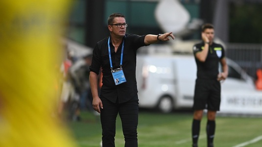 Flavius Stoican îşi încurajează jucătorii după înfrângerea cu Rapid: ”Au muncit, îi felicit”