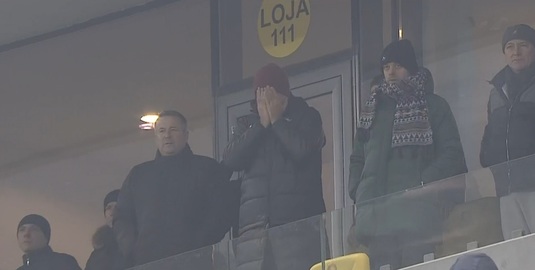 VIDEO | Dan Şucu, reacţie genială la primul penalty al Rapidului, transformat de Dugandzic!