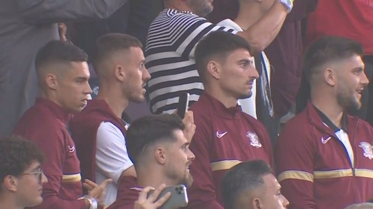 Ce făceau Iulian Cristea şi Răzvan Oaidă, în timp ce pe stadion se cânta imnul Rapidului. Imaginile filmate la centenarul clubului giuleştean | VIDEO