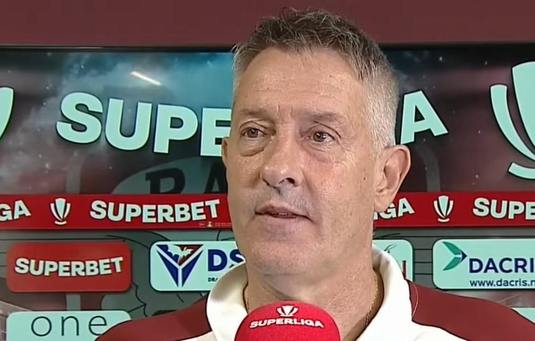 Cristiano Bergodi, explicaţii după Rapid - U Cluj 2-3: „Nu se poate aşa ceva, i-am avertizat pe băieţi!”