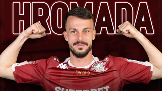 OFICIAL | Hromada a semnat cu Rapid: ”Am ajuns la un club minunant”