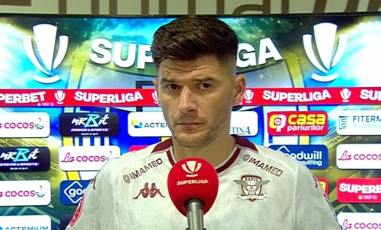 "Am făcut-o de oaie". Cristi Săpunaru, la pământ după Rapid - U Cluj 0-2: "Una discutăm şi alta facem"