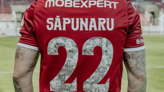 Cristi Săpunaru şi-a pregătit singur tricoul de retragere! "Căpitanul" va juca ultima partidă din carieră contra CFR Cluj: "Prima mea dragoste"