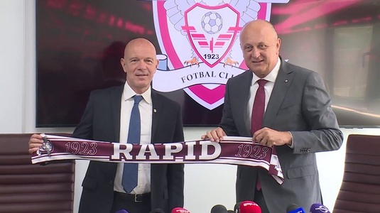 "Minciuni perverse am tot auzit”! Reacţie dură după prezentarea lui Mauro Pederzoli la Rapid. Dan Şucu, vizat direct: "Genoa e moartă în coteţ”