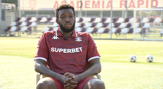 ”Tatăl meu a fost fotbalist”. Povestea de viaţă a lui Antoine Baroan, noul star din Giuleşti | VIDEO 