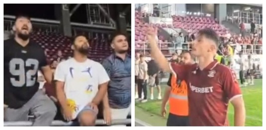 VIDEO | Alex Dobre, dialog aprins cu un grup de suporteri! A venit la flash-interviu şi a explicat totul: "Acum ce facem, ne înjurăm?”