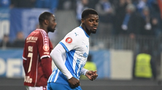 Nsimba i-a ”spart tavanul” lui Aioani dar nu s-a bucurat după golul marcat în prelungiri: ”Se plimbă, absent, indiferent. Pare deranjat de ceva”