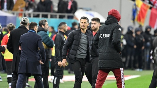 Gâlcă, mesaj războinic pentru jucători, înainte ca Rapid să debuteza în play-off: ”O şansă de a intra în istoria clubului”