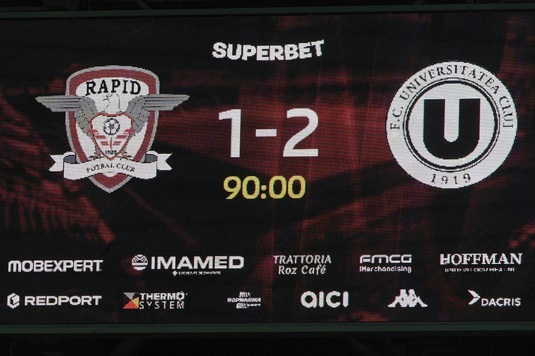 A răbufnit după ce Rapid a pierdut cu U Cluj! A semnalat problema care persistă de la începutul campionatului: “Nu trebuia să vă amăgesc”