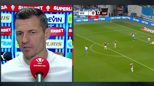 Bătut de Craiova, Gâlcă şi-a anunţat obiectivul pentru ultimele cinci etape ale sezonului: "Eu asta sper"