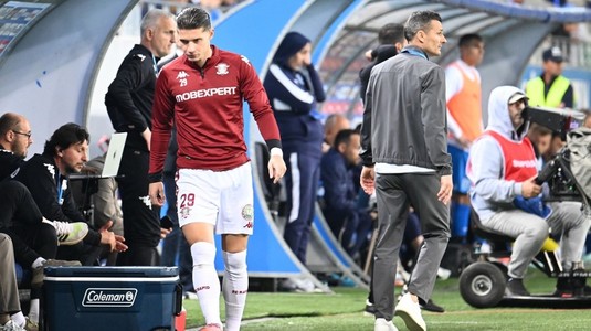 Cum a comentat preşedintele Rapidului decizia lui Costel Gâlcă de a-l lăsa pe Dobre în afara primului 11: "A încercat"
