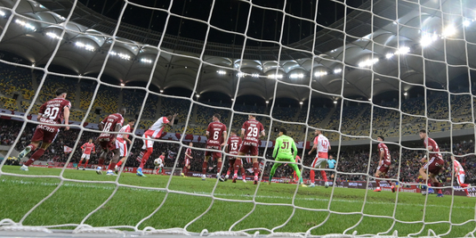 Liderul din vestiarul Rapidului, în lacrimi la flash-interviu: ”Suntem pe marginea prăpastiei. Muncim, dar degeaba”