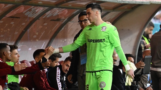 Bătaie de cap pentru Rapid. Verdictul medicilor după ce Marian Aioani a ieşit accidentat în meciul cu Dinamo
