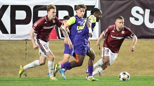 LIVE VIDEO | Rapid – CFR Cluj, ACUM, pe Orangesport.ro. A început repriza secundă! Gâlcă a efectuat trei schimbări la pauză
