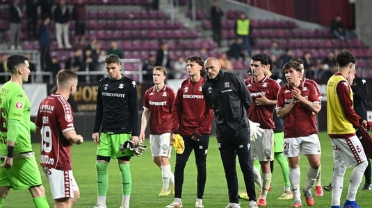 Fotbaliştii contestaţi după Rapid - CFR Cluj 1-2: "Oamenii aduşi cu surle şi trâmbiţe n-au făcut nimic"