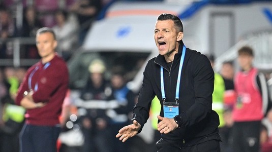 Ce a mai putut spune Costel Gâlcă după ce Rapid a pierdut cu CFR Cluj şi a rămas cu o singură victorie în play-off: “Acolo s-a rupt echipa”
