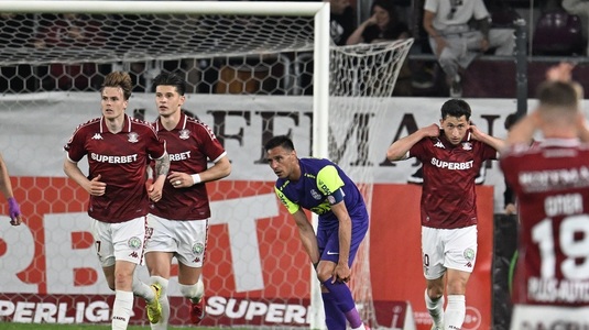 A dat primul gol la Rapid, dar nu s-a bucurat. Moruţan: ”Am meciuri când joc mai bine sau mai prost”