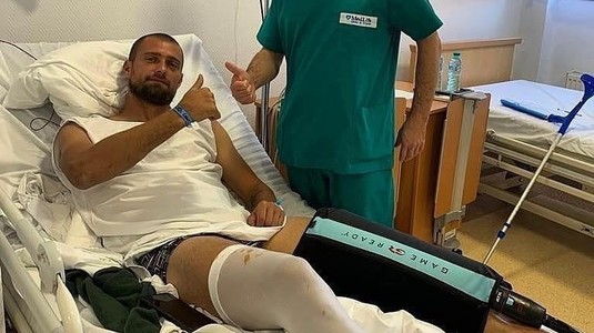 Gabi Tamaş a vorbit despre posibila retragere după accidentarea de la U Cluj: "M-a bufnit râsul". Când revine fundaşul pe teren 