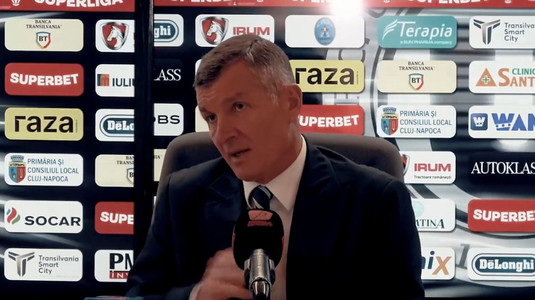 Revenire neaşteptată la U Cluj! Ioan Ovidiu Sabău a dezvăluit de ce l-a primit înapoi pe fotbalistul dat afară: ”Îţi pui un semn de întrebare”