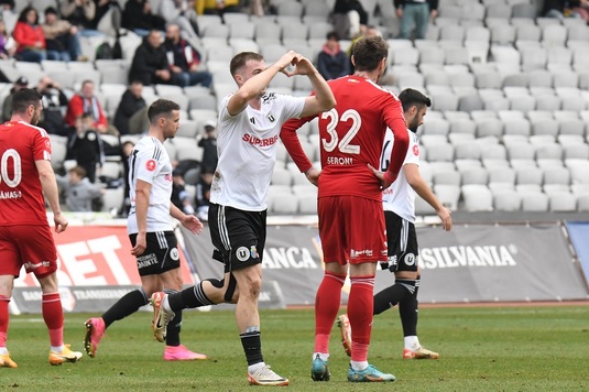 VIDEO | U Cluj - FC Botoşani 1-0. Victorie la limită a gazdelor. Daniel Popa a marcat