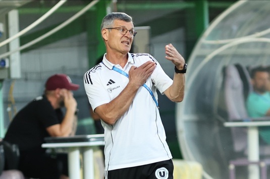 Supărat pe jucătorul său eliminat, Sabău a dezvăluit ce l-a şocat: ”Nu ştiu cum priveşti tu fotbalul, faci glume şi ştii că ai galben”
