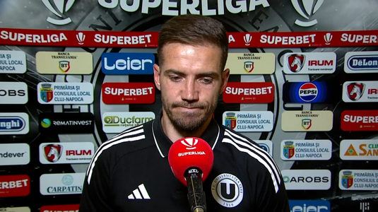 Alex Chipciu, doar cuvinte de laudă pentru Dinamo după înfrângerea de pe Arena Naţională: "Nu am putut să jucăm"