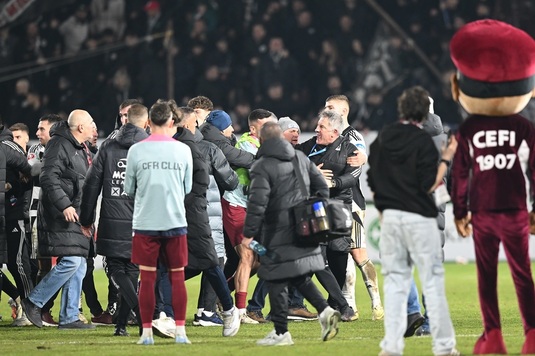 "Grav e puţin spus". Constantin Zotta a spus cât crede că va fi suspendat Cristiano Bergodi după incidentele de la CFR Cluj - U Cluj