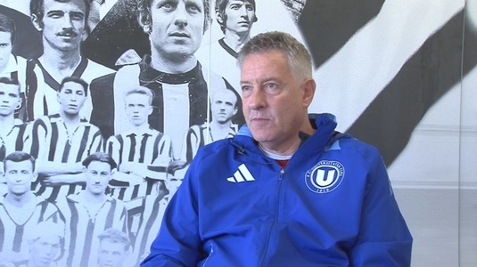 "Nu vreau să fiu arogant". Bergodi a stabilit obiectivul pentru U Cluj, în play-off: "Se poate atinge"