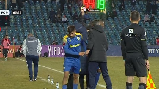 Alexandru Musi, "distrus" după reacţia nervoasă la schimbare în meciul cu Oţelul: "Îmi era luat capul dacă făceam aşa" | EXCLUSIV