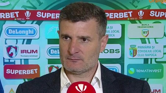 Laszlo Balint, prima reacţie după U Cluj - Petrolul 1-2: „O victorie uriaşă! Ne-am asigurat puţină linişte”