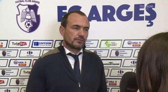 VIDEO Ionuţ Badea, categoric: ”Indiferent cine joacă aici, trebuie să înţeleagă că la FC Argeş se vrea performanţă” 