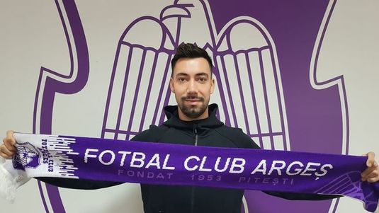 Încă un transfer pentru promovare! FC Argeş a adus un fotbalist din Liga 1 