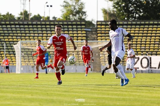 VIDEO | FC Argeş - UTA 1-1, în derby-ul nou promovatelor din Liga 1. Malele a anulat reuşita superbă a lui Bustea