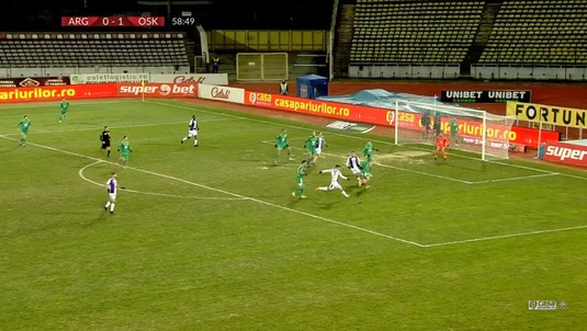VIDEO | Semnal pentru FCSB! Cristi Dumitru, gol frumos marcat în FC Argeş - Sepsi 
