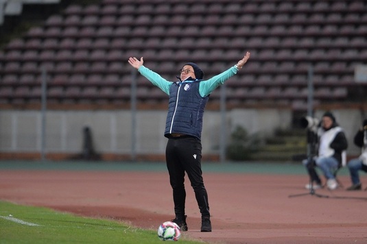 Reacţia lui Prepeliţă după ce FC Argeş a fost zdrobită şi de CFR Cluj: ”Am început binişor meciul”