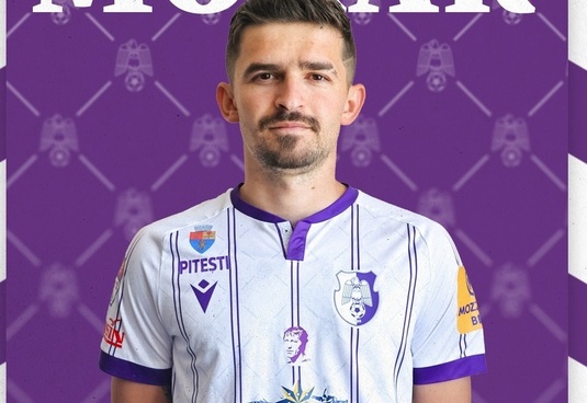 OFICIAL | Vlad Morar a părăsit-o pe UTA Arad şi a semnat cu FC Argeş