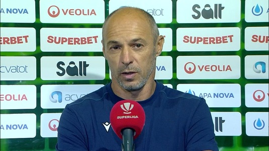 Bogdan Andone cere transferuri după înfrângerea cu Rapid: "Nu-l găsim". Anunţă o "revoluţie" tactică: "După etapa a 8-a voi trage linie"