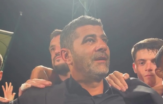 VIDEO | Dani Coman, discurs emoţionant în ziua în care tatăl său a decedat: "Suntem cei mai buni. Vă mulţumesc"