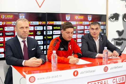 NEWS ALERT David Miculescu şi-a prelungit contractul cu UTA Arad până în 2024